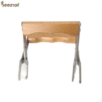 comprar La apicultura de la apicultura equipa el apretón de acero inoxidable del marco de la colmena de la abeja con la manija de madera fabricación en línea