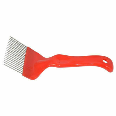 comprar El destapar rojo de la herramienta de la apicultura bifurca las agujas de acero inoxidables para destapar de la miel fabricación en línea