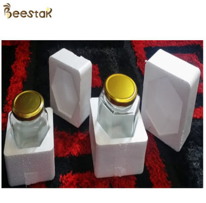 comprar plástico de burbujas de 180ml 280ml 380ml para Honey Glass Jar transparente fabricación en línea