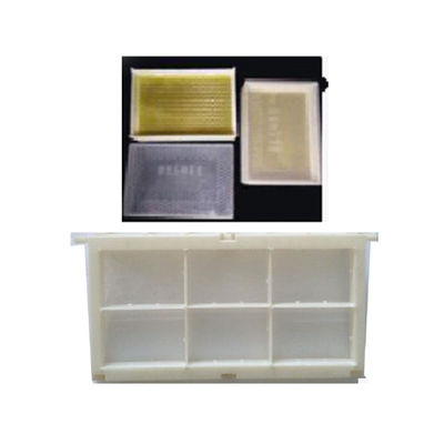 comprar Marco plástico de Honey Boxes With Comb Honey del peine del equipo 6 o 12 de la apicultura fabricación en línea