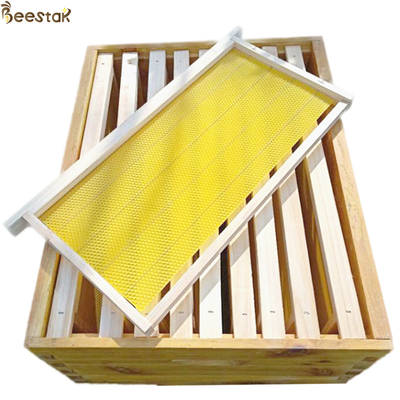 comprar Califique una cera de la colmena de la fundación de la cera de abejas enmarca la base cubre las hojas de la cera de abejas del peine de la abeja fabricación en línea