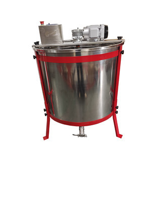 extractor eléctrico de la miel de 8 marcos con 4 bisagras en la tapa del extractor de la miel