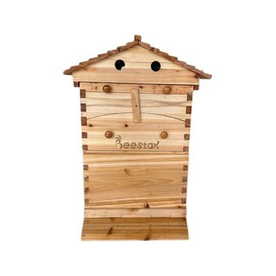 La abeja sin montar Cera-revestida de la colmena auto de madera china del abeto encorcha a Honey Flow Automatic