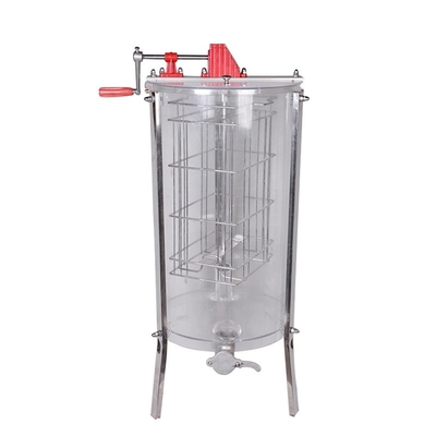 Extractor de miel manual de acrílico transparente de 2 marcos para apicultura