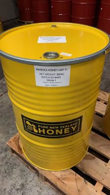 300 kg de miel de Manuka de Nueva Zelanda Miel de abeja natural con una vida útil de 5 años