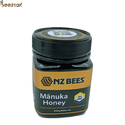 UMF 20+ Miel de Manuka crudo Miel de abeja natural de Nueva Zelanda 250 g de cuidado diario Miel de abeja natural