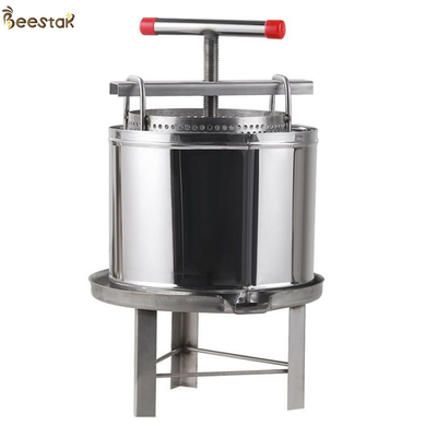 Presión de cera de acero inoxidable con tanque resistente a salpicaduras para la apicultura máquina con función de calentamiento