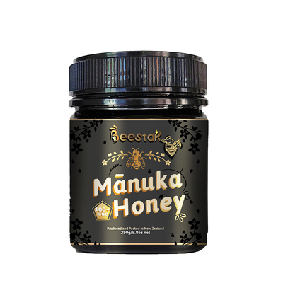 Miel de Manuka Cruda Beestar MGO100+ Miel de Abeja Natural de Nueva Zelanda 250g
