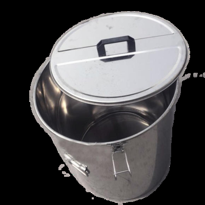 Tanque de miel de acero inoxidable 201 con cerraduras, capacidad para 350 kg