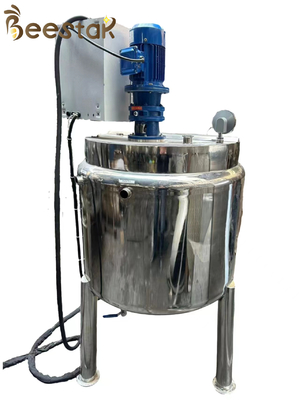 Tanque de calentamiento de miel de acero inoxidable de 150L con agitación 380V