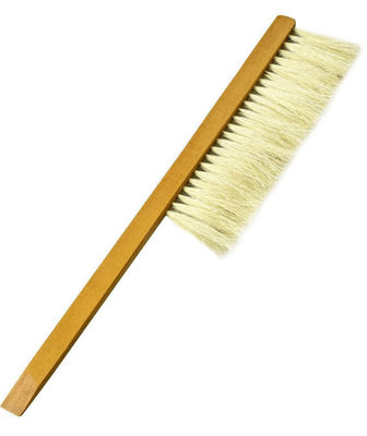 Cepillo de la colmena con el solo pelo del caballo de la fila de la manija de madera para la apicultura