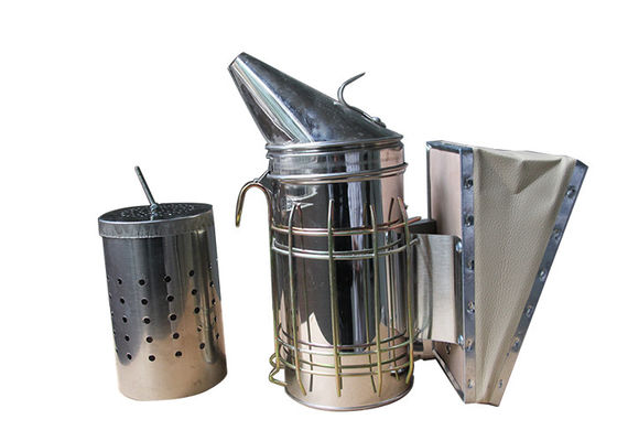 Fumador de colmenas de abejas de estilo americano con tanque interior para apicultura