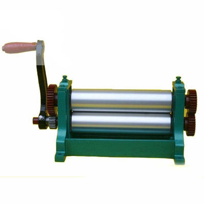 máquina del rodillo del molino de hoja de la cera de abejas del manual de 310m m 450m m