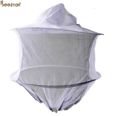 La apicultura blanca equipa el sombrero de la ropa de Apicultura del sombrero de la abeja con capa sola y doble