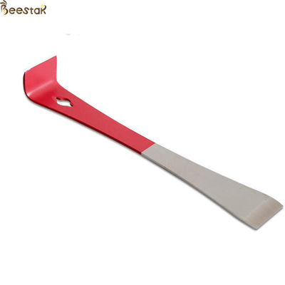 La colmena de la apicultura equipa el raspador de acero inoxidable rojo de la herramienta de la colmena del equipo de la apicultura