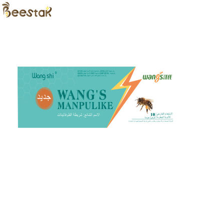 Nuevo Wang's Manpulike Strip Medicina de abejas Fluvalinato Material 10 tiras por bolsa