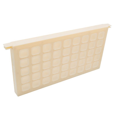 Caja de almacenamiento de reinas de plástico con capacidad para 45 reinas para equipos de apicultura
